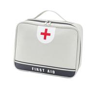 Harilla First Aid Bag Medical Bag Professional Portable Emergency Supplies Pouch Multifunctional for School Hiking Outdoor Gym Travel, gray