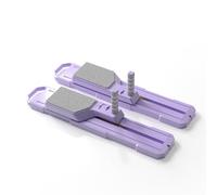 Harilla Fitness Training Board Slide Workout Board Leg Conditioning Machine With Timer Display PP Material Balance And Rhythm, Purple, Light Purple, Split Fitness Board Without Handrail