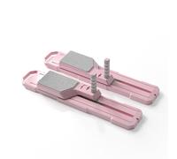 Harilla Fitness Training Board Slide Workout Board Leg Conditioning Machine With Timer Display PP Material Balance And Rhythm, Pink, Light Pink, Split Fitness Board Without Handrail
