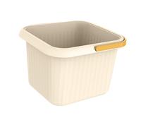 Harilla Foot Soaking Bath Basin,Soaking Tub Foot Tub Portable Sturdy Household Relaxing,Home Use,Pedicure Bucket, Square