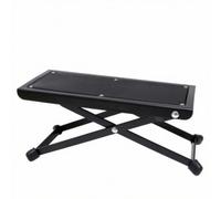 Harilla Footrest for String Instr Guitar Foot Rest Foot Stool Pedal with Non Slip Grip Multi Position Height Adjustment Folding Metal Structure Rubber Feet