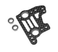 Harilla Gearbox Mount Transmission Plate Gearbox Base Carbon Fiber Poratble Lightweight Compatible Premium Upgrade Part for MP11