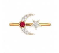 Harilla Gold with Moon and Star half-moon, Comfortable, for Daily Wear, Women