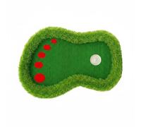 Harilla Golf Training Pad Floating Putting Mat Chipping Target Practice Surface Turf Layers For Touch And Control Suitable for, 60 90cm, Red Paw Print Accessories Not Included