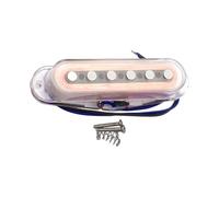 Harilla Guitar Pickup Single Coil Neck Bridge Pickup,Easy Installation,Electric Guitar Part,Replaces for Show Concert Practice Live, Bridge