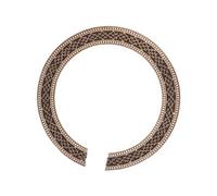 Harilla Guitar Rosette Decal Narrow Edge Flower Design Decorative Component Supplies Parts Wood Soundhole Inlay Rosette Decoration