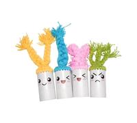 Harilla Hair Braiding Practice Materials DIY Braiding Toys Hand Eye Coordination Handmade Teaching Materials for Preschool Learning