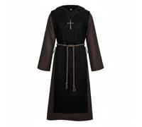 Harilla Halloween Costume Robe Hooded Cloak Reaper Cape Cosplay Gown Stretch Spandex For Flexibility moody stage presence suitable for costume events club nights masquerade scenes cosplay shows
