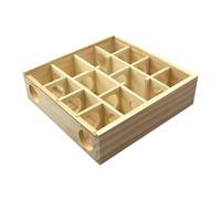 Harilla Hamster Maze Pet Habitat Activity Sport Exploring Toy Wooden Hamster Cage for Small Pet Guinea Pigs Dwarf Hamsters