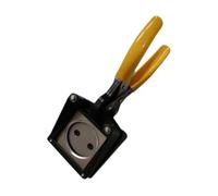 Harilla Handheld Passport Photo Cutter Cutting Tool Heavy Duty Quick ID Die Cutter Punch for Round Cards for Passports Public School, 25mm