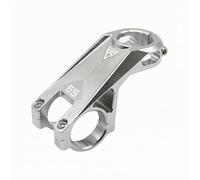 Harilla Handlebar Stem Stem Aluminum Alloy CNC Machined Clean Finish With Neat Front End Setup Suitable for paths roads climbs, Titanium, 35mm
