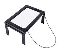 Harilla Hands led Reading - Neck Wear Visual Reading Aid Magnifying Glass for Home Sewing Corss Embroidery Needlwork - Portable