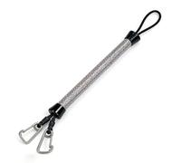 Harilla Heavy-Duty Bungee Mooring Rope | Marine-Grade, Shock Absorbing Dock Line, Elastic, Mooring Line with Snap Hooks, for Marina, Boat Owners, Boaters, Gray, 40CM