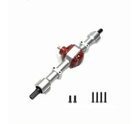 Harilla Heavy Duty Car Axle Component For 1/12 RC Crawler Upgrade Part With Metal Construction Pre Lubricated And 5mm Wheel Cup Output Shaft Suitable For, Silver Rear