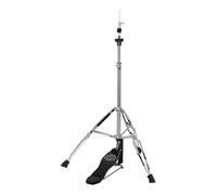 Harilla Hi Hat Stand Adjustable Tripod Base Rubber Feet Double Braced Musical Instrument for Performance Practice Stage Concert Show