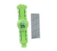 Harilla High Jump Counter Voice Broadcast Adjustable Height Exercise Kids Vertical Jump Training for Kids School, Green