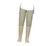 Harilla Hip Waders Hip Boots Footwear Planting Fishing Wader Anti Slip Gardening Wear Resistant Rainboots for Men, Women Waterproof, 39 Foot Size