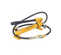 Harilla Hydraulic Pressure Pump Manual Hydraulic Hand Oil Industrial Tool Carbon Steel Structure With Sealed Hose Fittings Suitable for repair, CP-390 Manual Pump