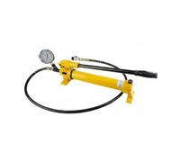 Harilla Hydraulic Pressure Pump Manual Hydraulic Hand Oil Industrial Tool Carbon Steel Structure With Sealed Hose Fittings Suitable for repair, CP-700 Manual Pump With Pressure Gauge