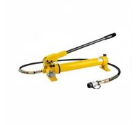 Harilla Hydraulic Pressure Pump Manual Hydraulic Hand Oil Industrial Tool Carbon Steel Structure With Sealed Hose Fittings Suitable for repair, CP-700 Manual Pump