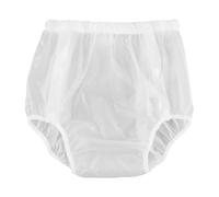 Harilla Incontinence Cover Adults Diaper Leakproof Reusable Professional Pull on Underwear Washable Brief for Senior People Disabled, Frosted L