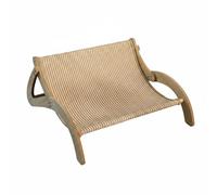 Harilla Industrial Lounger Cat Scratcher Chair Combo Featuring Curved Supportive Shape And Sisal Mat For Scratching And Napping Suitable for indoor use home, Hemp Mat Wide