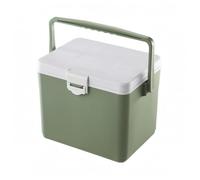 Harilla Insulated Storage Container Box Chest With PP Liner And Insulation With 8 Ice Packs For Reduced Temperature Loss Suitable for outdoor gatherings, Green, 15L