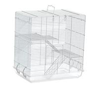 Harilla Iron Wire Bird Cage Tabletop Parrot Cage with Removable Bottom Tray Birdcage for Small Conure Parrots Lovebird Cheek Finches