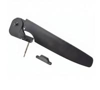 Harilla Kayak Rudder Controller Stern Mount Rudder Steering Control System Metal Shaft Nylon Stainless Steel Resistant Improves Course Holding suitable for, 45MM