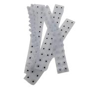 Harilla Key Conductive Rubber Silicone Strip Button Replacement Digital Pianos Accessories Maintenance Pad for PA50, 5Pcs