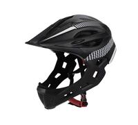Harilla Kids Bike Helmet for Kids Full Face Helmet Cycling Helmet Trendy Comfortable Protective Gear Biking Helmet Child Bicycle Helmet for Boys Helmet Bicycling Cycling Riding, black white
