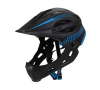 Harilla Kids Bike Helmet for Kids Full Face Helmet Cycling Helmet Trendy Comfortable Protective Gear Biking Helmet Child Bicycle Helmet for Boys Helmet Bicycling Cycling Riding, black blue
