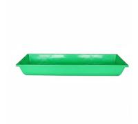 Harilla Livestock Watering Trough Cattle Feeder Sheep Drinker Ranch Bunk Impact Resistant Heat Resistant Easy Rinse Suitable for pastures barns open fields, Green, Standard