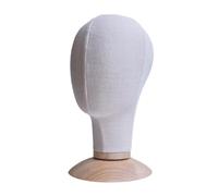 Harilla Mannequin Head Model, Wig Holder with Base, Wig Display Model, Wig Stand, Hat Display Rack, for Shopping Mall Barbershop