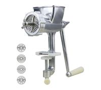 Harilla Manual Dry Feed Machine with Table Clamp, Ergonomic Handle And Processing Tool for Use on The Go, in The Garden Or in The Indoor Farm