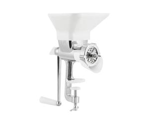 Harilla Manual Pet Food Pellet Machine Pellet Mill Compact Stainless Steel with Table Clamp Dog Food Granulator for Farm Homestead