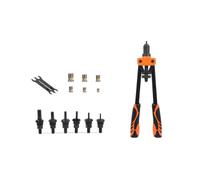 Harilla Manual Riveting Device Rivet Nut Tool, 89150A 14-Inch Double Handle Rivet Nut Gun
