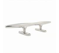 Harilla Marine Bollard Mooring Cleat Yacht 316 Stainless Steel Smooth Profile With Raised Supports And Neat Look suitable for boats docks marinas waterfront setups, 8 Inch