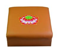 Harilla Meditation Bench Kneeling Stool Prayer Cushion for Knees Prayer Kneeler for Home Decoration, Light Brown