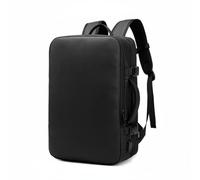Harilla Men Waterproof Rucksack Laptop Backpack Travel Bag Daypack With Expandable Volume And 17 Inch Laptop Area Water Repellent Oxford Suitable for commuting office short trips business travel