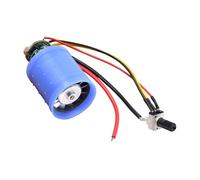 Harilla Mini Brushless Motor Micro Brushless Ducted Fan Motor with Driver Adjust Speed Controller Spare Part for Electric Blower, 9V 12V 120000RPM