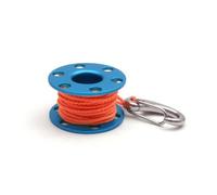 Harilla Mini Pendant Keychain Charm Accessory Clip Reel Trinket With Carabiner Style Clasp Aluminum Alloy Body Nylon Cord, color to 6, style to 6