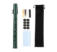 Harilla Mini Pocket Saxophone Kits Portable Saxophone Lightweight Great Sound Woodwind Instrument for Adult Kids Instrument Players, Dark Green