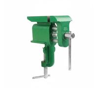 Harilla Mini Workbench Clamp Table Vise Anvil Station Cast Iron Construction Precision Clamping Secure Mounting Clamp-On Attachment Suitable for Home, Small Bench Vise