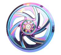 Harilla Motorcycle Engine Cooling Fan Cover Motorbike Accessory Professional High Performance Decoration Lightweight Parts Protector, Colorful