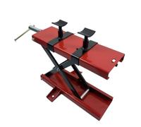 Harilla Motorcycle Lift Jack Frame Manual Crank Height Control Ribbed Deck suitable for garage maintenance workshop projects home motorcycle storage