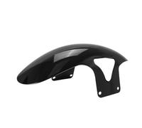 Harilla Motorcycle Mudguard Front Guard Deflector Protector Construction Blocks Debris Water Spray Aerodynamic Design predrilled mounting suitable for, Glossy Black, Large Fender