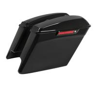 Harilla Motorcycle Side Case Hard Saddlebag Luggage Pannier with Glossy and Secure Spacious Compartments Storage Suitable for American Long Distance Motorcycles Commuting