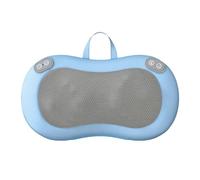 Harilla Neck Massage Pillow Shiatsu Cushion Back Massager Shoulder Support Heat Function Rotating Nodes USB Powered Ergonomic Butterfly Design Adjustable