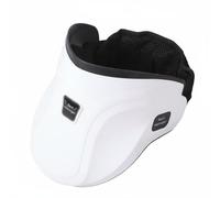 Harilla Neck Massager Cervical Traction Device Heated Neck Brace Electric Vibration Support App Control Velvet Carbon Fiber Suitable for Students Frequent
